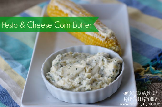 Pesto & Cheese Corn Butter