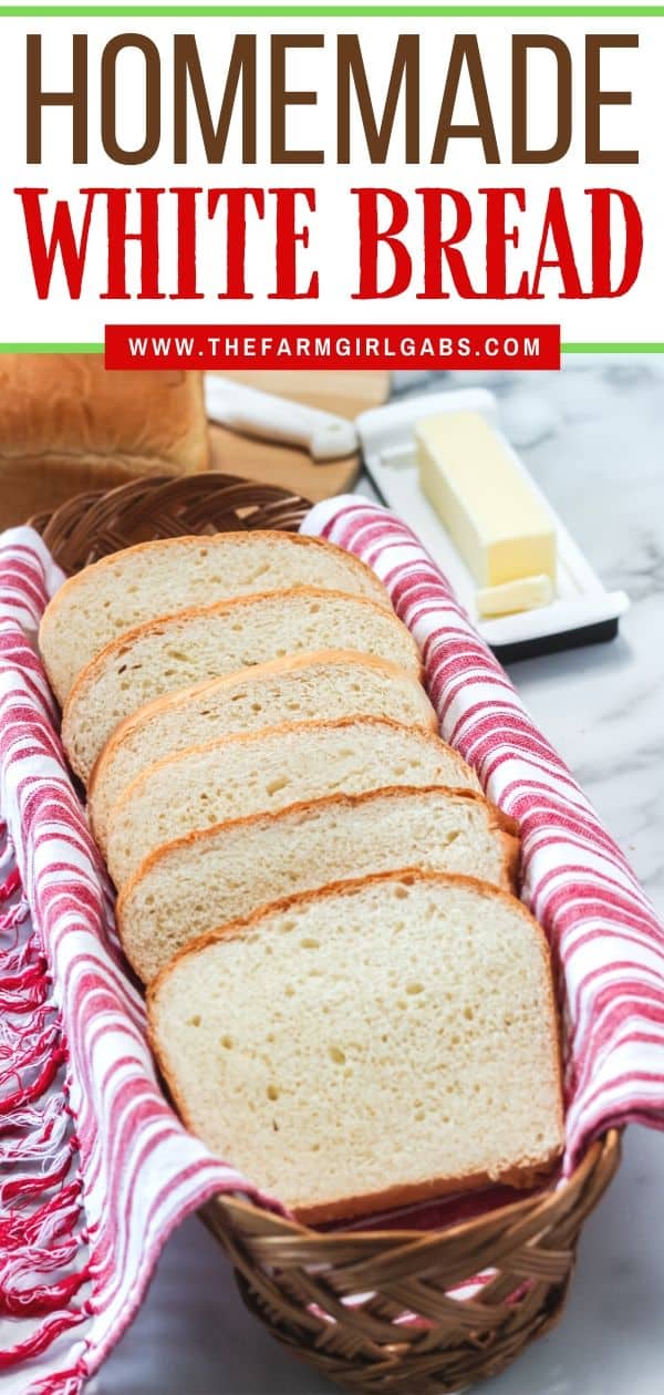 homemade country white bread makes two delicious loaves of bread