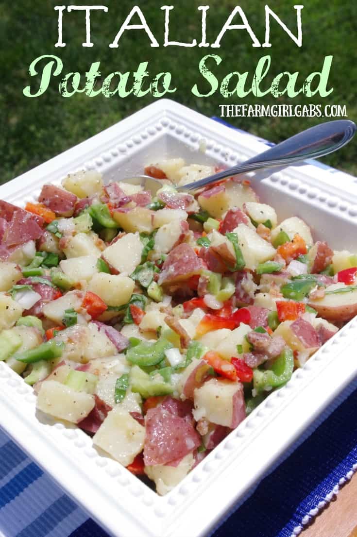 Italian Potato Salad - Easy Summer Salad
