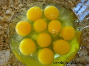 eggs cracked
