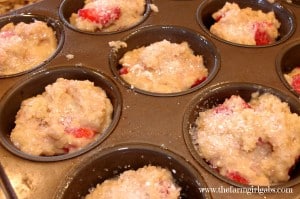 strawberry muffins pan