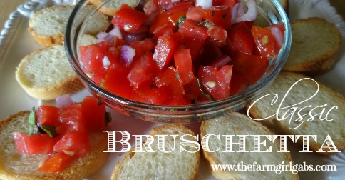 Classic Bruschetta