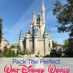 Tips and tricks on how to Pack The Perfect Walt Disney World Backpack. These helpful Disney Packing Tips will make your Disney family vacation less stressful and fun. #DisneyWorld #disneyhacks #disneypackingtips