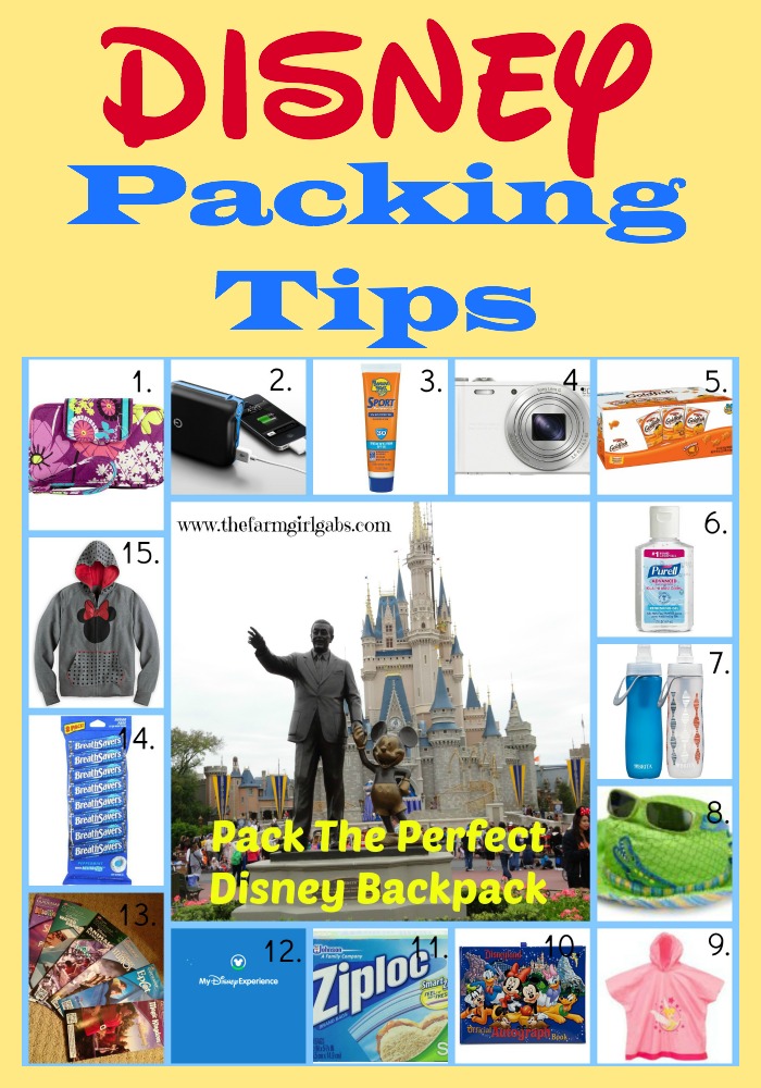 Disney Packing Tips