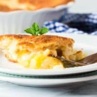 Easy Peasy Peach Cobbler