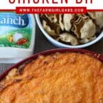 For game day or any day, this Buffalo Chicken Dip recipe is a winner. It's warm, creamy, and loaded with cheese, chicken, and wing sauce, this easy dip recipe is perfect for parties or ideal for game day tailgating!