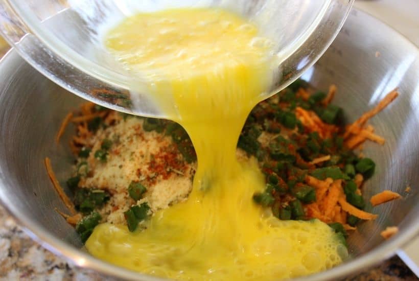 Baked Sweet Potato Fritters Feature