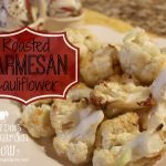 Roaster Parmesan Cauliflower is a quick recipe for a weeknight meal or Thanksgiving dinner.