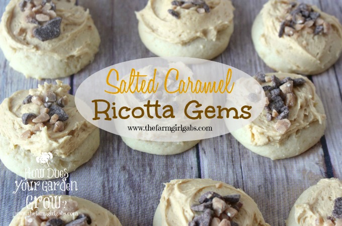 Salted Caramel Ricotta Gems Cookie Recipe