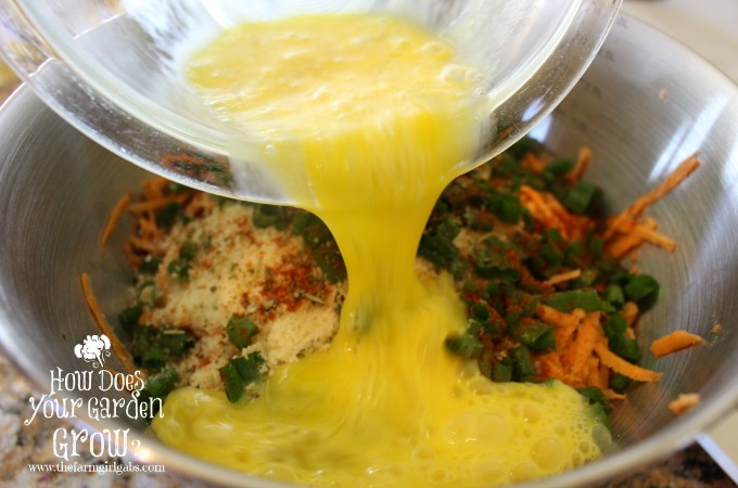 Baked Sweet Potato Fritters - Www.thefarmgirlgabs.com