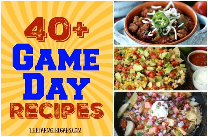 Football season starts now with these 40 Great Game Day Bites. Celebrate the love of the game with one of these delicious tailgating recipes.