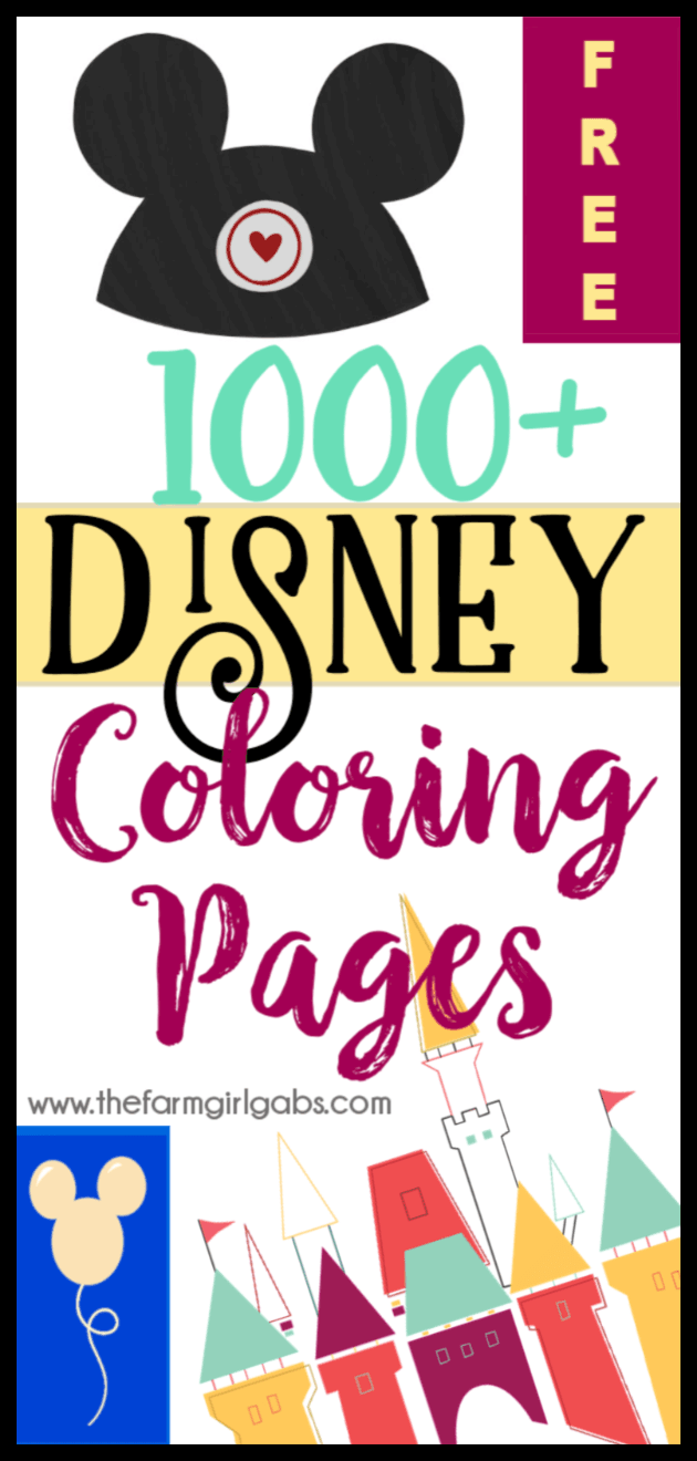 10,000+ Free Disney Coloring Pages for Kids: Unleash Their Imagination!