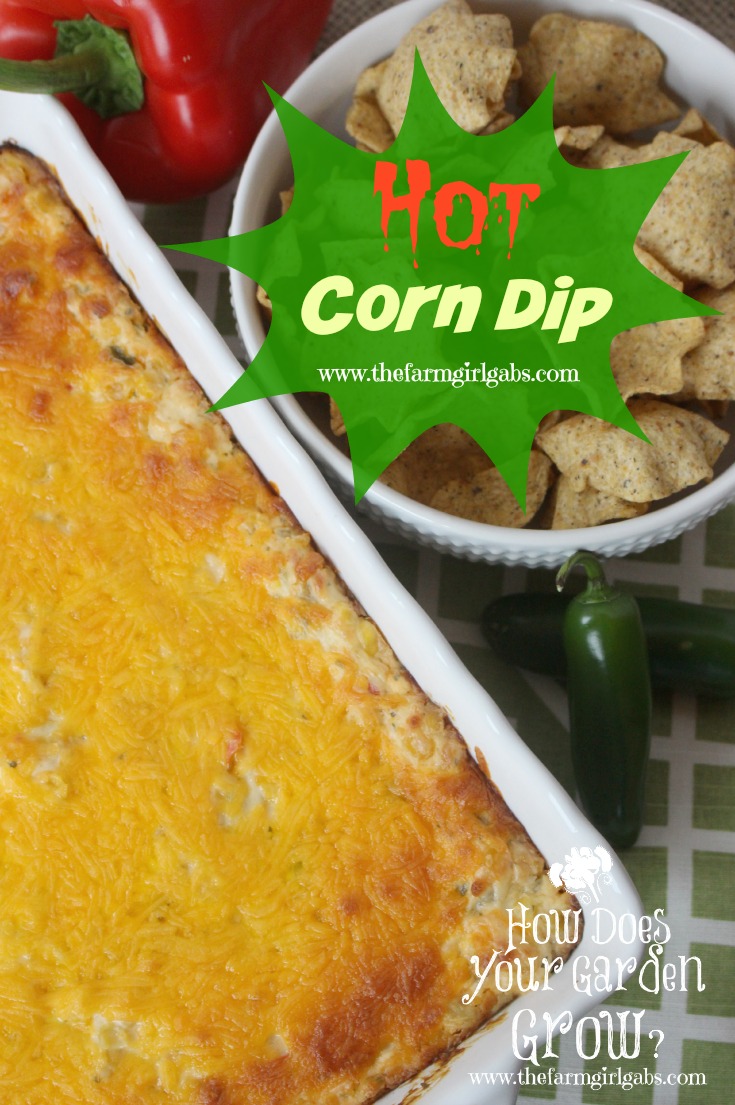 This Hot Corn Dip recipe is sure to please your guests on game day or any party occasion.