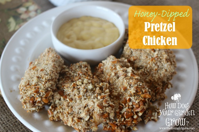 Honey-Dipped Pretzel Chicken