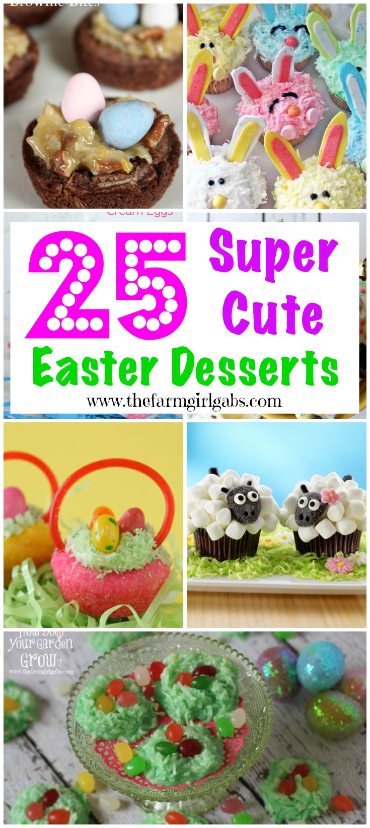 25 Super Cute Easter Desserts