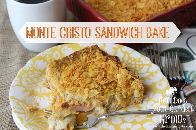 Monte Cristo Sandwich Bake