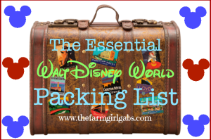 The Essential Walt Disney World Packing List
