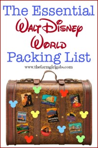 Heading to Walt Disney World Soon. Pack more fun and print this Essential Walt Disney World Packing List so you don't forget any of the Disney Packing essentials! Plan your perfect Disney World Vacation with these helpful Disney vacation tips. Print out this free Disney Packing List before you leave. #disneyworld #disneypackinglist #disneyhacks #disneytrip
