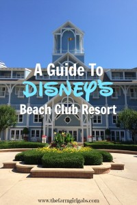 A Guide To Walt Disney World's Beach Club Resort. #DisneySMMC