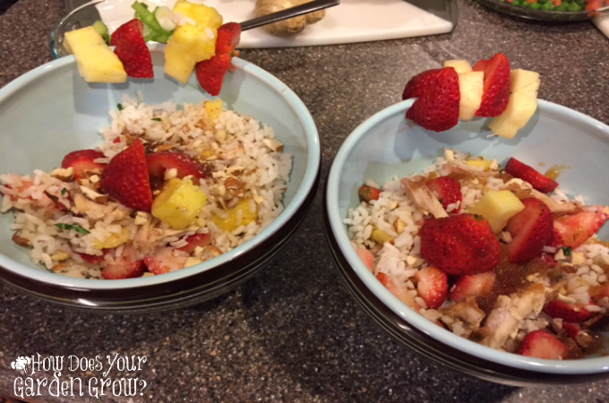 Fruit Rice Medley