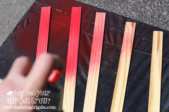 Garden Markers - Step 1