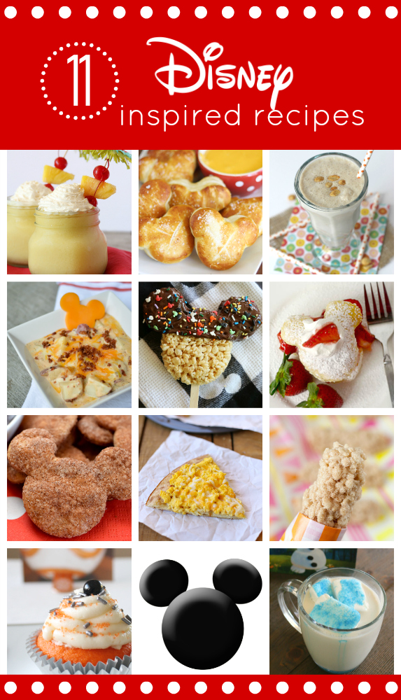 11 Disney-Inspired Recipes you have to try! #DisneySide #DisneySMMC
