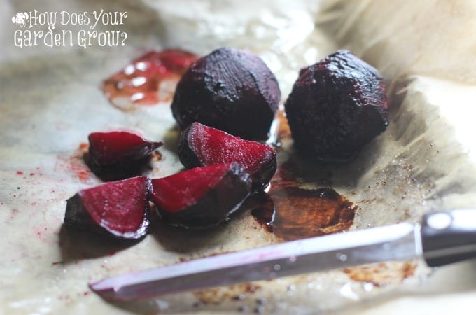 Roasted Beets - Pan