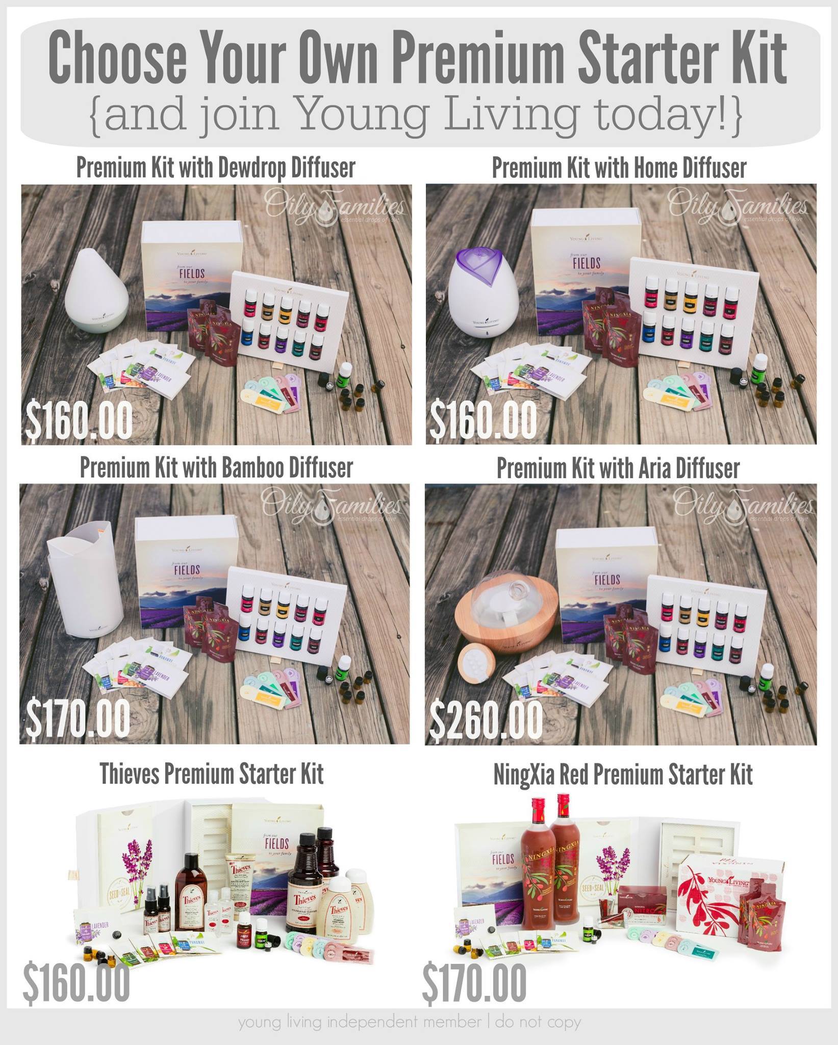 Premium Starter Kit Options