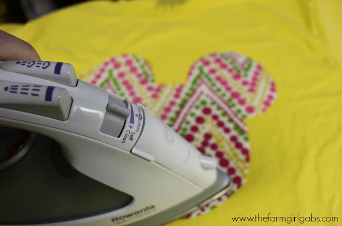 how to make shirts with an iron