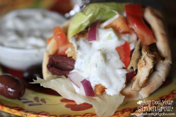 Grilled Chicken Gyros with Tzatziki - Feature 3