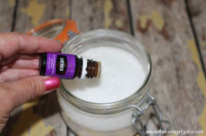 Lavender Bath Salts - Essential Oil