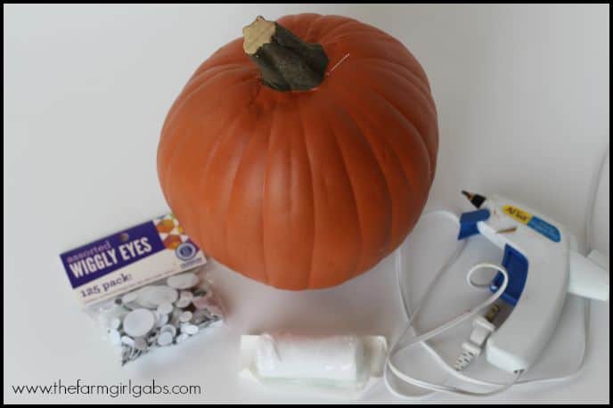 Jack-O-Mummy - supplies