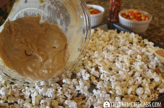 Candy Corn Popcorn - Step 2