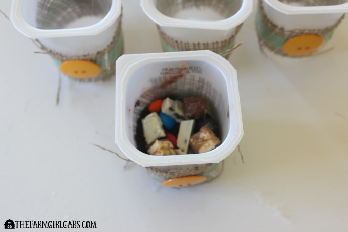 Candy Shop Pudding Cups - Step 1
