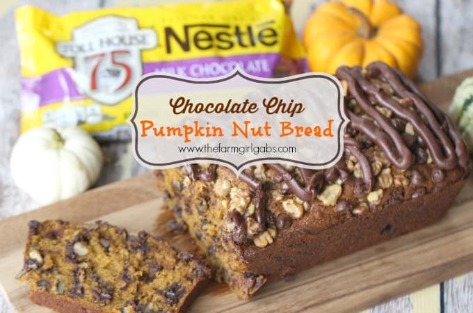 Chocolate Chip Pumpkin Nut Bread