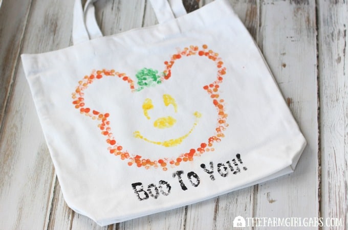 Disney Halloween Treat Bag - Feature