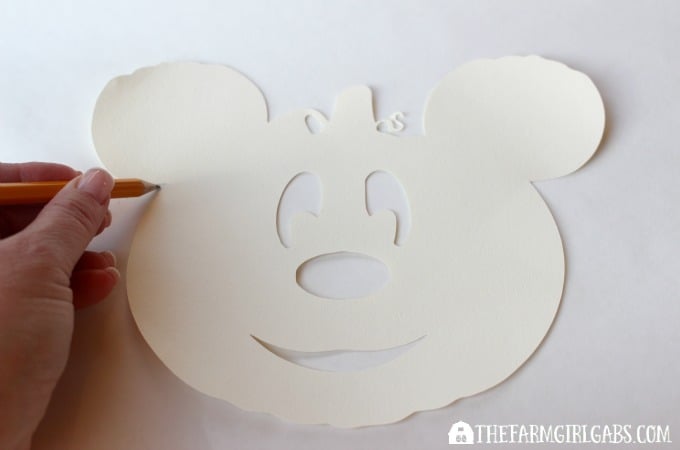 Mickey Mouse Stencil