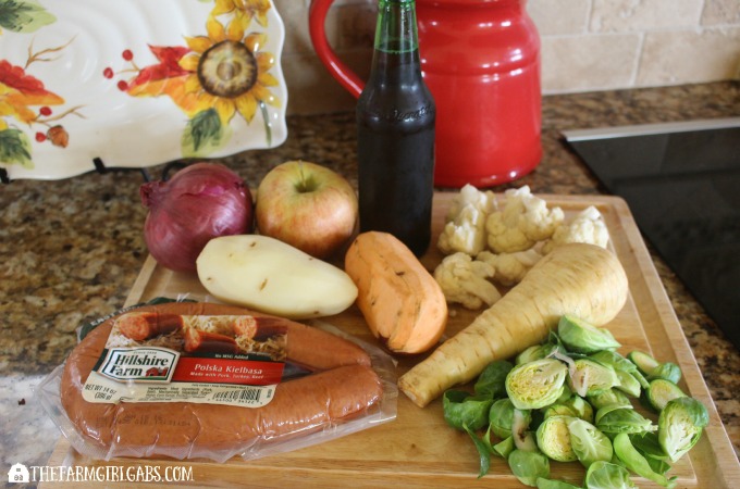 Beer Braised Kielbasa