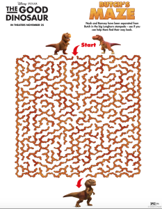 Good Dino Butch's Maze #GoodDino