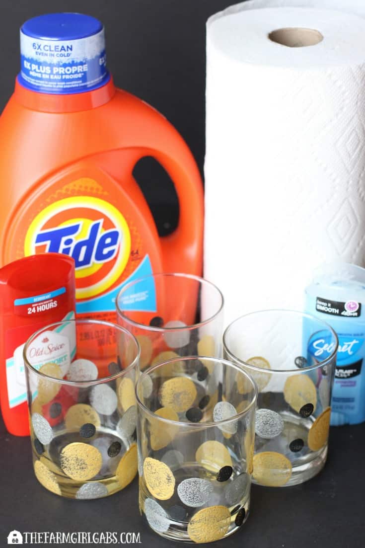 Easy Art Deco Painted Glasses To Celebrate Awards Season The Farm