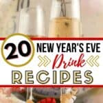Ring in the New Year with one of these 15+ Celebration Drinks! These easy cocktail recipes are the perfect way to celebrate the holiday season!