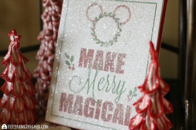 Disney Holiday Glitter Art Feature 4