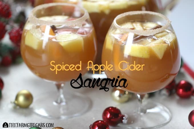Spiced Apple Cider Sangria