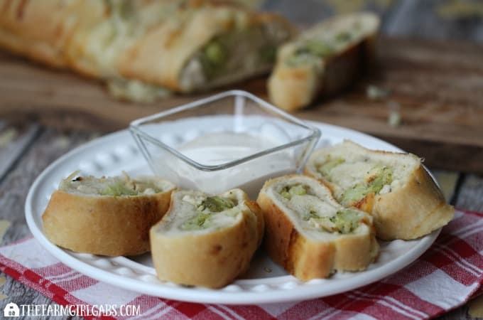 Chicken Broccoli Ranch Stromboli Feature 4