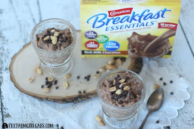 Chocolate Peanut Butter Overnight Oats - Feature 1