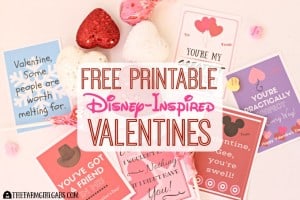 These Free Printable Disney-Inspired Valentines are perfect to print and share with your favorite Valentine. They are perfect for school parties too.