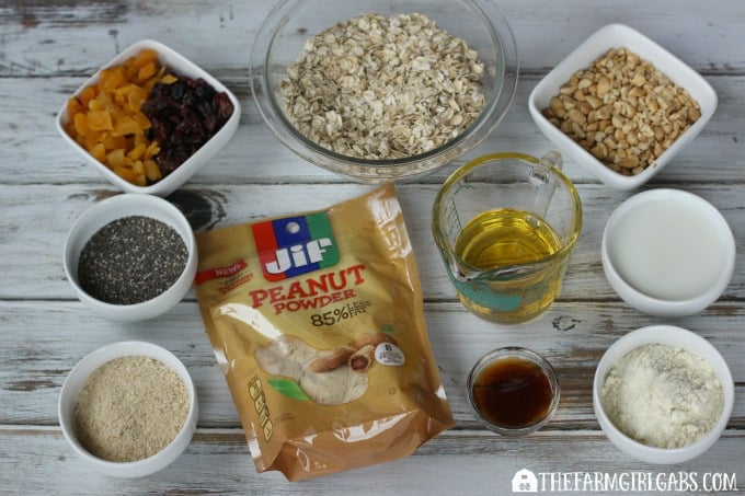Fruit & Nut Bars Ingredients