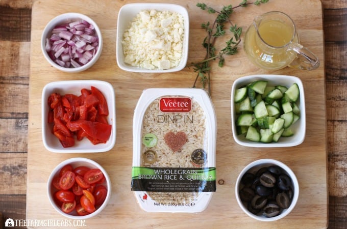 Mediterranean Rice Salad