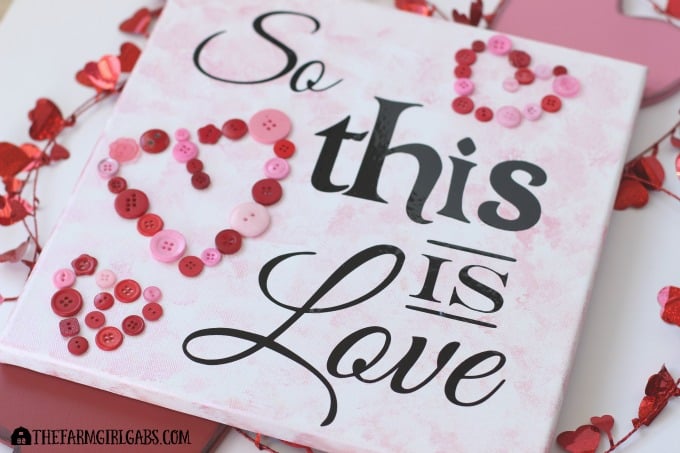This Disney-inspired So This Is Love Valentine Art is the perfect Valentine's Day craft.