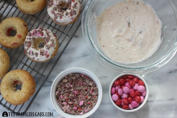 Strawberry & Cream Doughnuts - Step 3